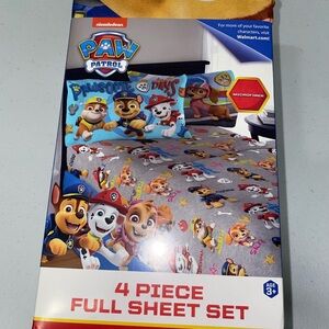 Toddler/Child: Paw Patrol Full Size Bed Sheets